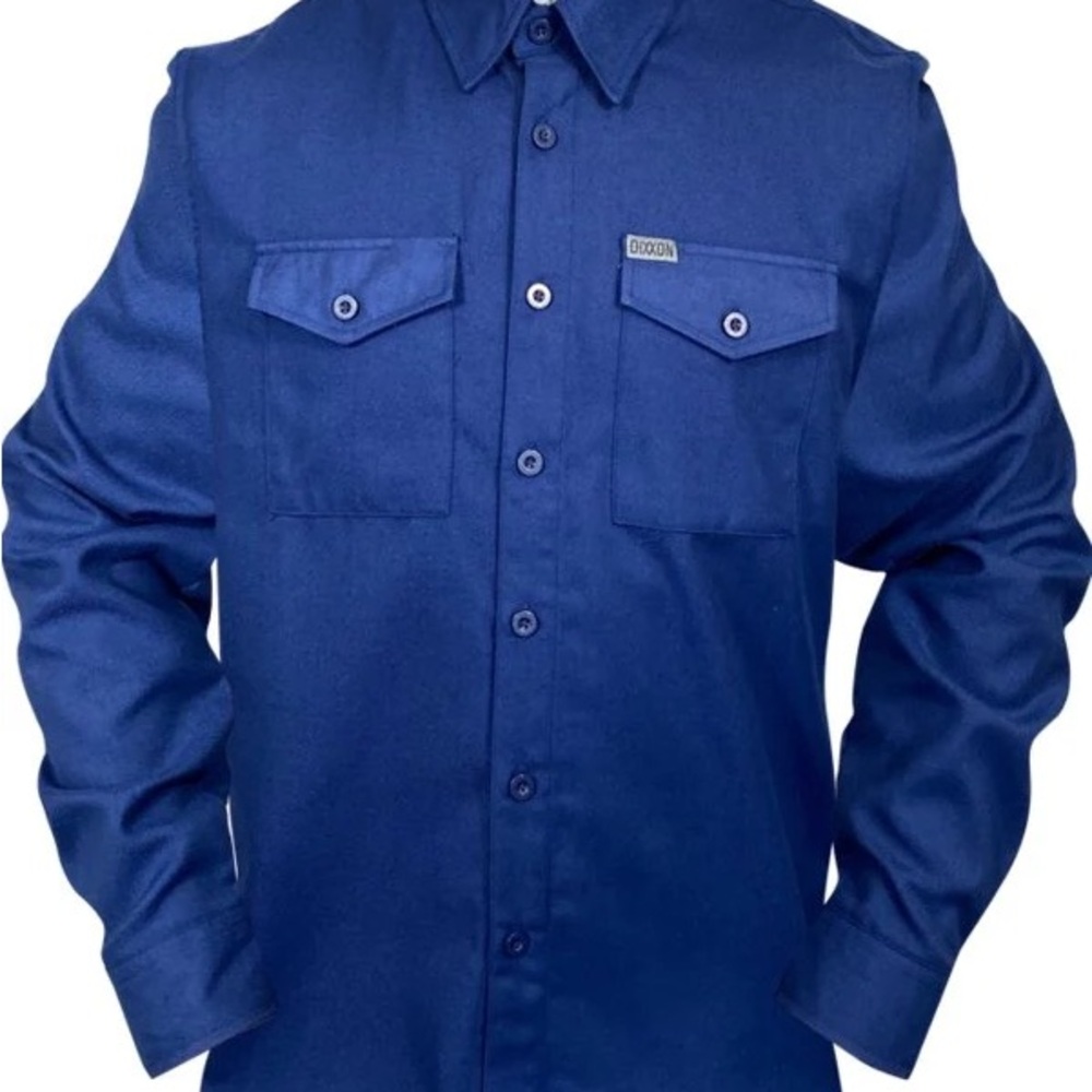 NWT-Dixxon The Brig Blue Button-Up Shirt